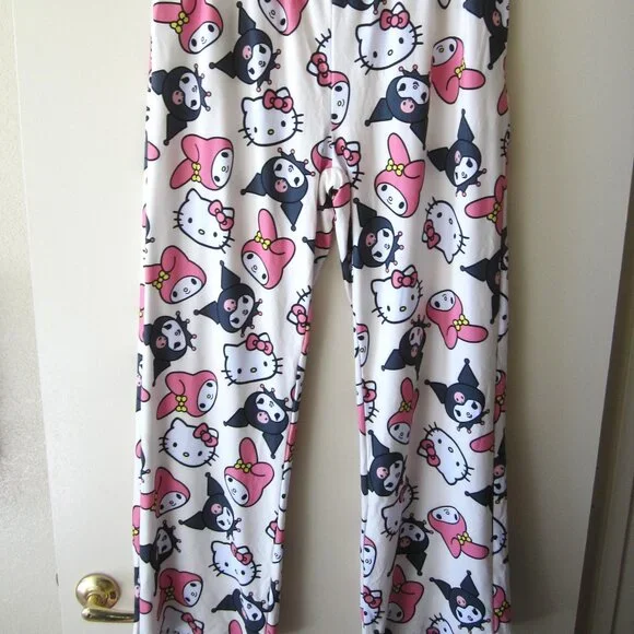 Hello Kitty My Melody Kumori Sanrio Sleep Wear Pants - Picture 3 of 5